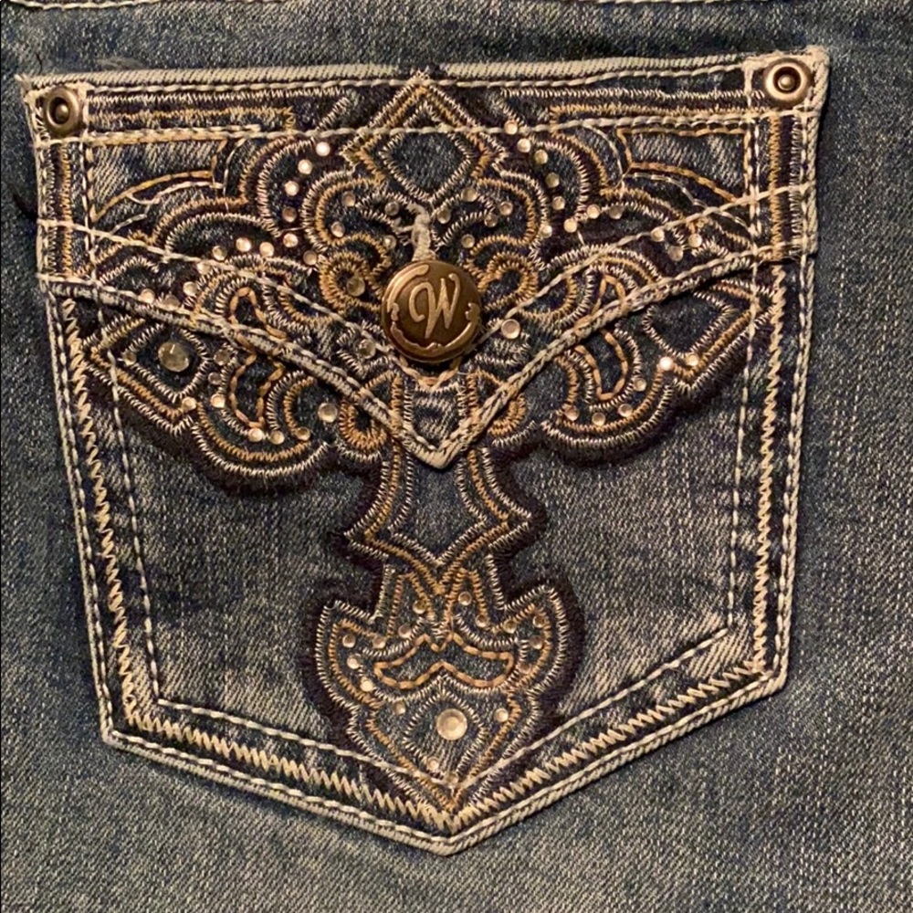 Size 12 LONG boot cut jeans